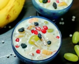 sabudana-sago-fruit-custard