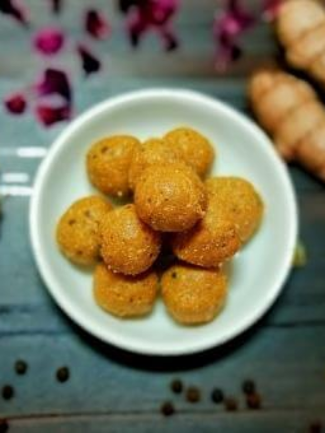 dry ginger and jaggery balls | Sonth Gur Ki Goli | Saunth ki Goli